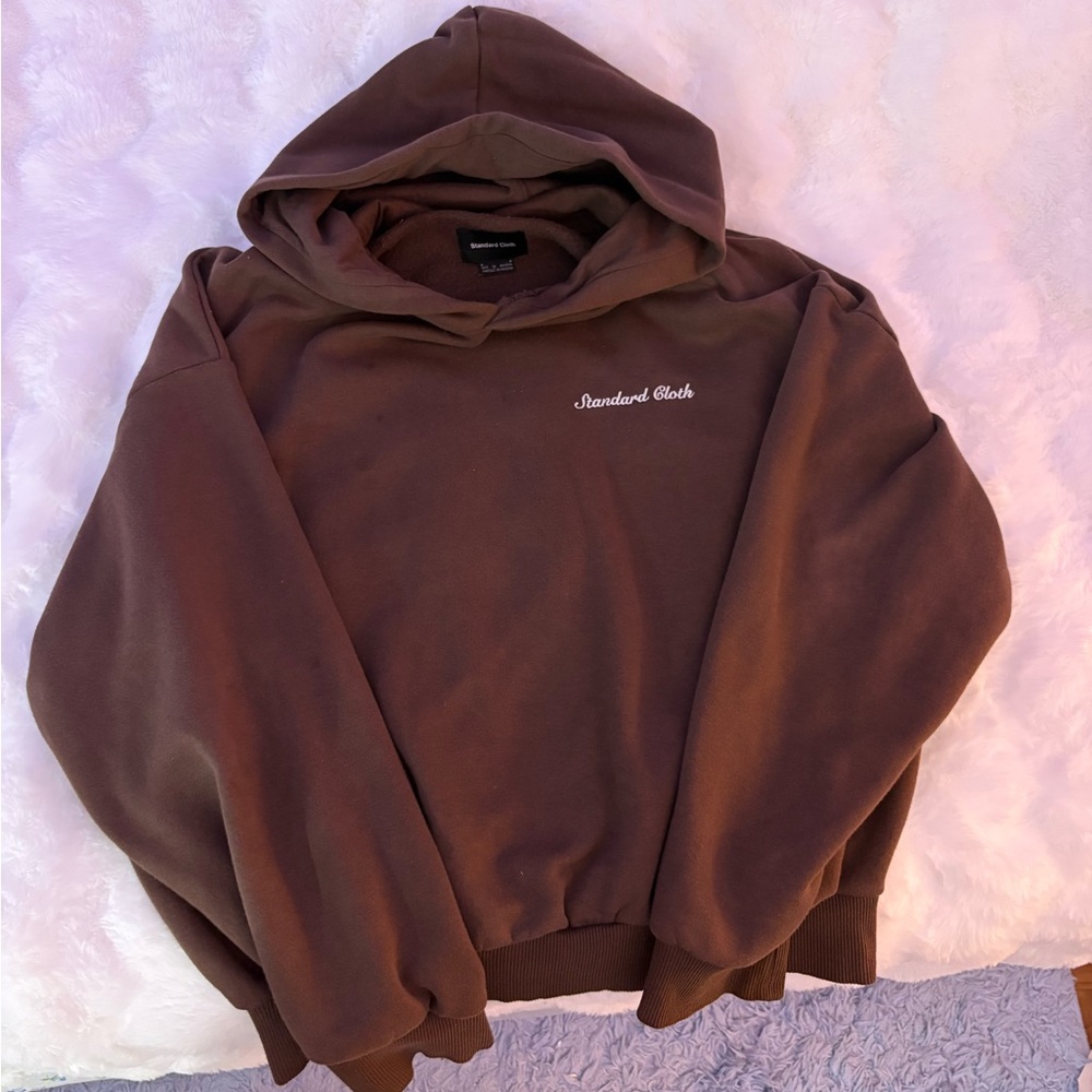 Urban Outfitters- Standard Cloth brown hoodie